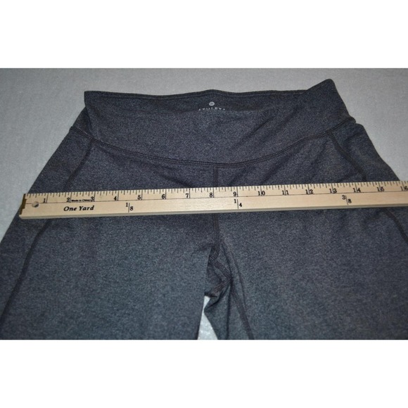 30265 Athleta Gym Pants Leggings Workout Gray Nylon Blend Size Small Womens - Picture 9 of 12